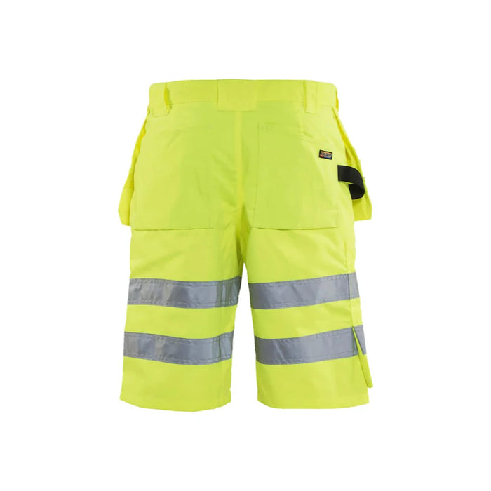 Blaklader® Workwear Hi-Vis Shorts With Utility Pockets - Yellow - 1635