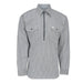 Big Bill Long-Sleeve Hickory Shirt with Half-Zip - 183