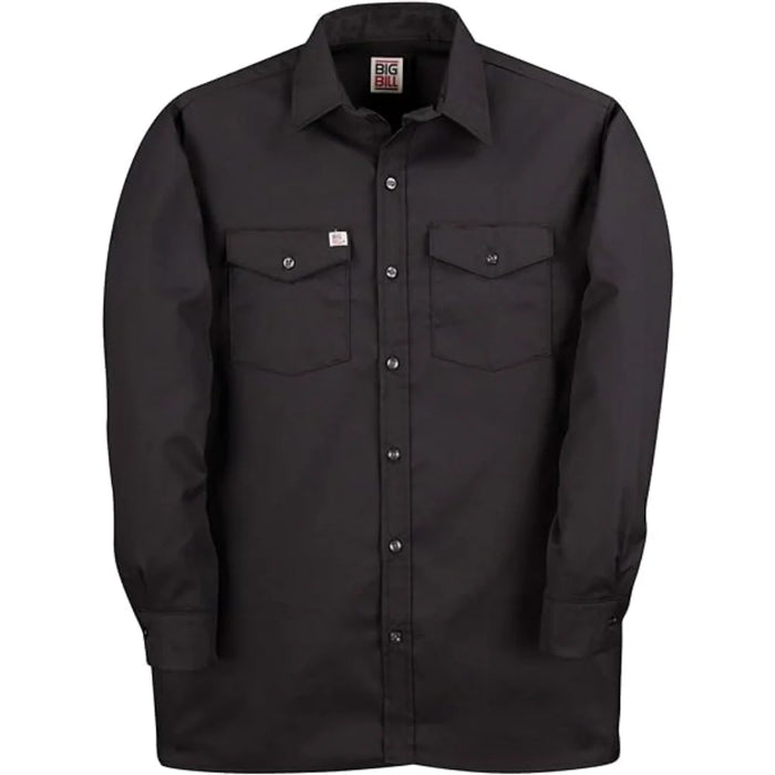 Big Bill Premium Long Sleeve Snap Work Shirt - Banded Collar - 147