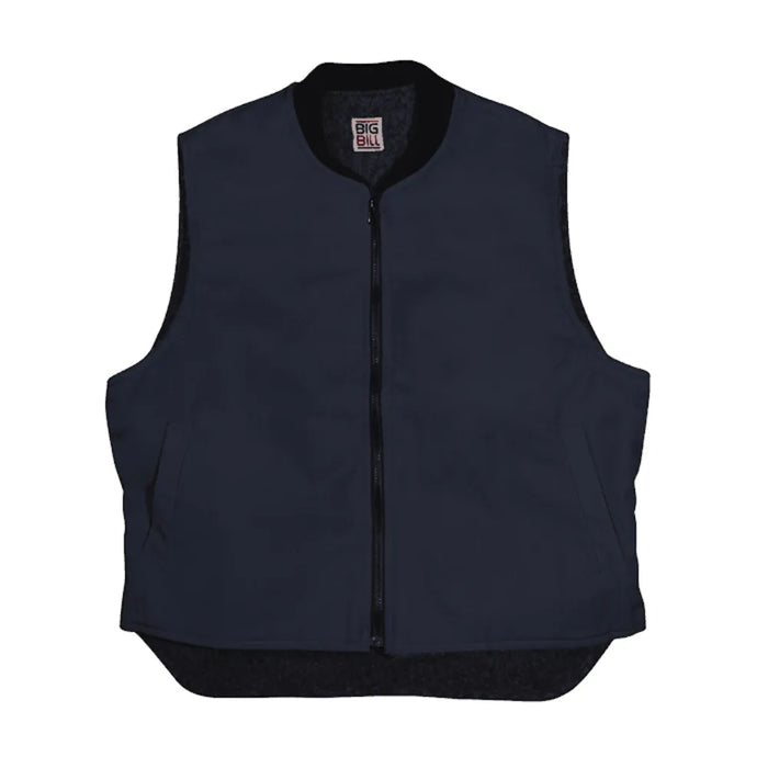 Big Bill Lightweight Sherpa Lined Vest - Navy - 647