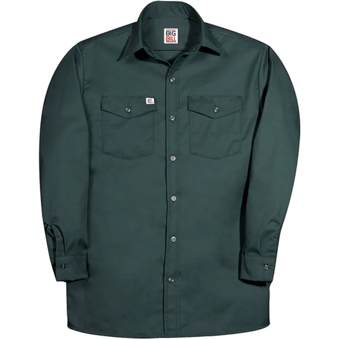 Big Bill Premium Long Sleeve Snap Work Shirt - Banded Collar - 147