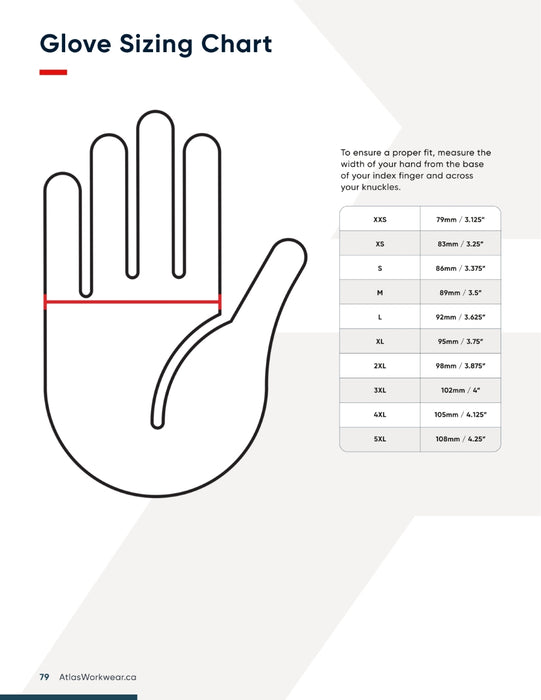 Atlas RoperMax® Leather Roper Safety Gloves - 805