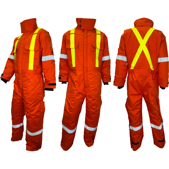Atlas Guardian® FR/AR OHSA Insulated Safety Coverall - 2155OR