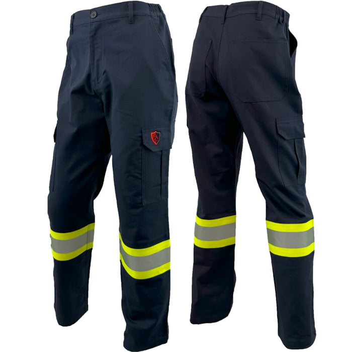 Atlas Guardian® FR / Arc Flash Hi Vis Cargo Pants - Navy - 4054NB