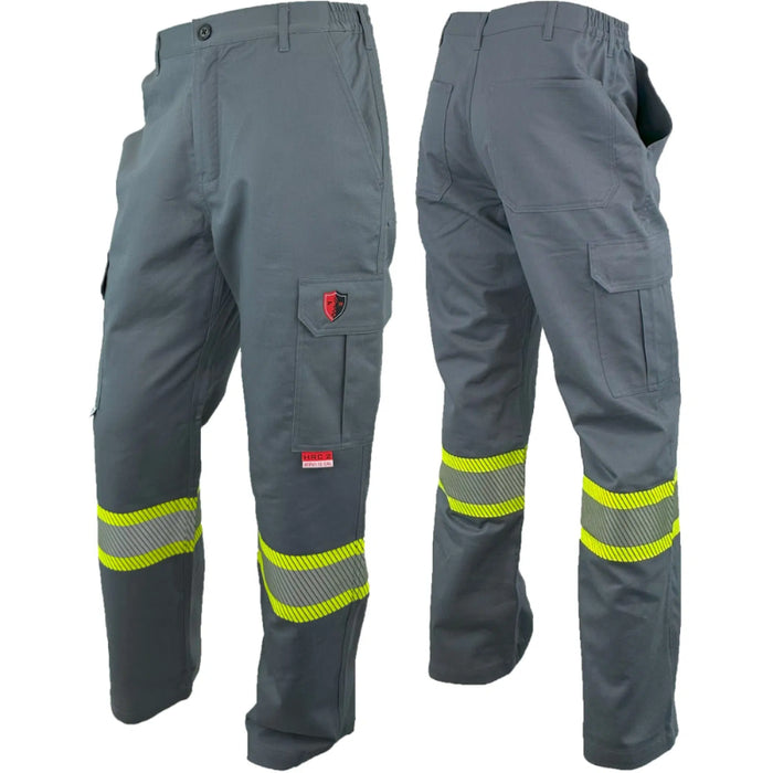 Atlas Guardian® FR / Arc Flash Hi Vis Cargo Pants - Gray - 4054GR