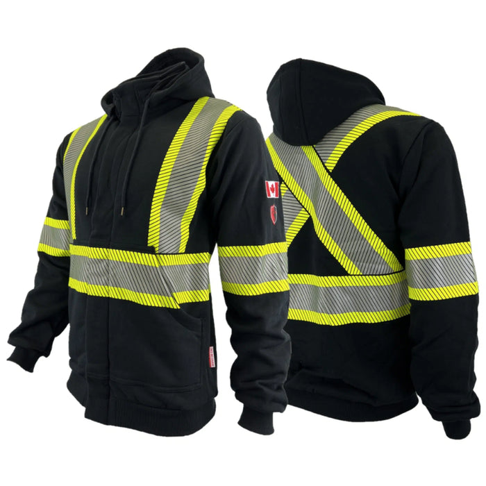 Atlas Guardian® FR / Arc Flash Hoodies with Segmented Stripes - 402