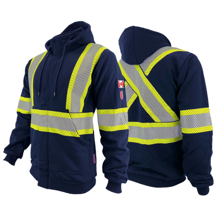 Atlas Guardian® FR / Arc Flash Hoodies with Segmented Stripes - 402