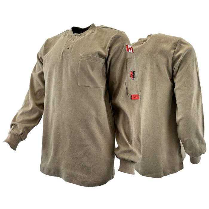 Atlas Guardian® FR / Arc Flash Long Sleeve Henley Shirts - 403