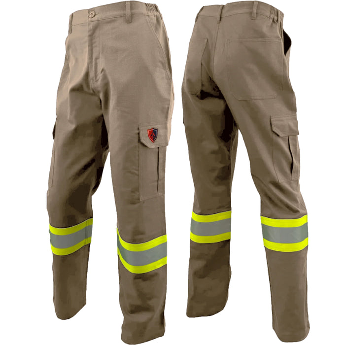 Atlas Guardian® FR / Arc Flash Hi Vis Cargo Pants - Khaki - 4054KK