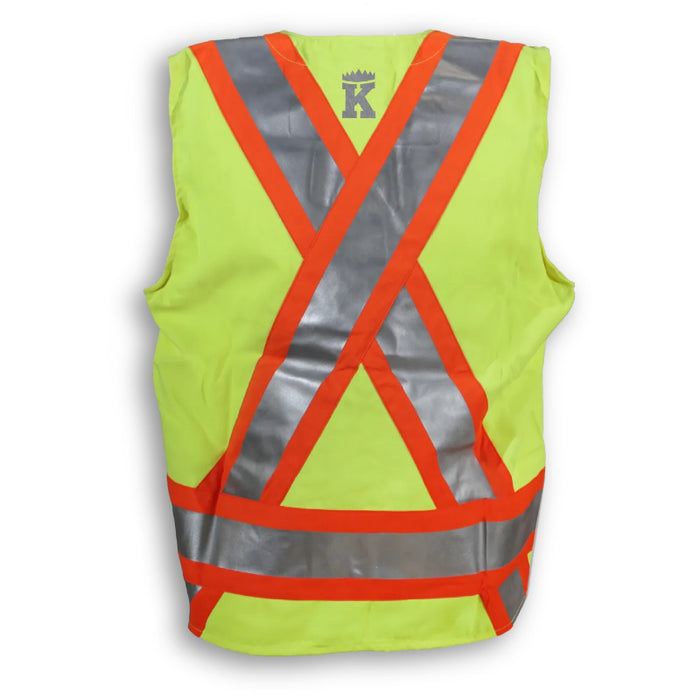 Big K Clothing® High Visibility FR Indura Ultrasoft Supervisor Safety Vest - BK222FRI