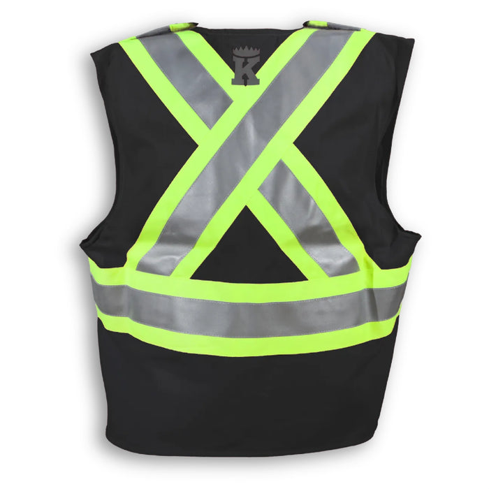 Big K Clothing® High Visibility FR Indura Ultrasoft Surveyor Safety Vest - BK105FRI