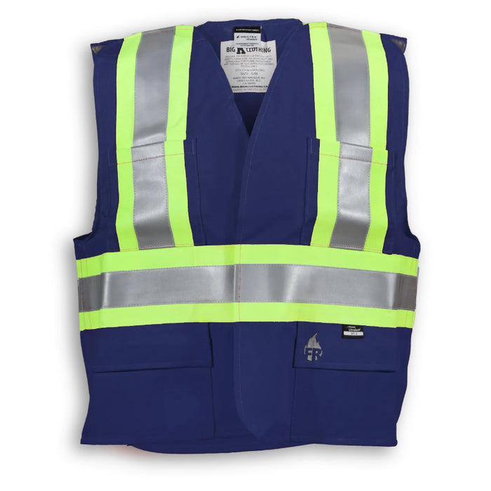 Big K Clothing® High Visibility FR Indura Ultrasoft Surveyor Safety Vest - BK105FRI