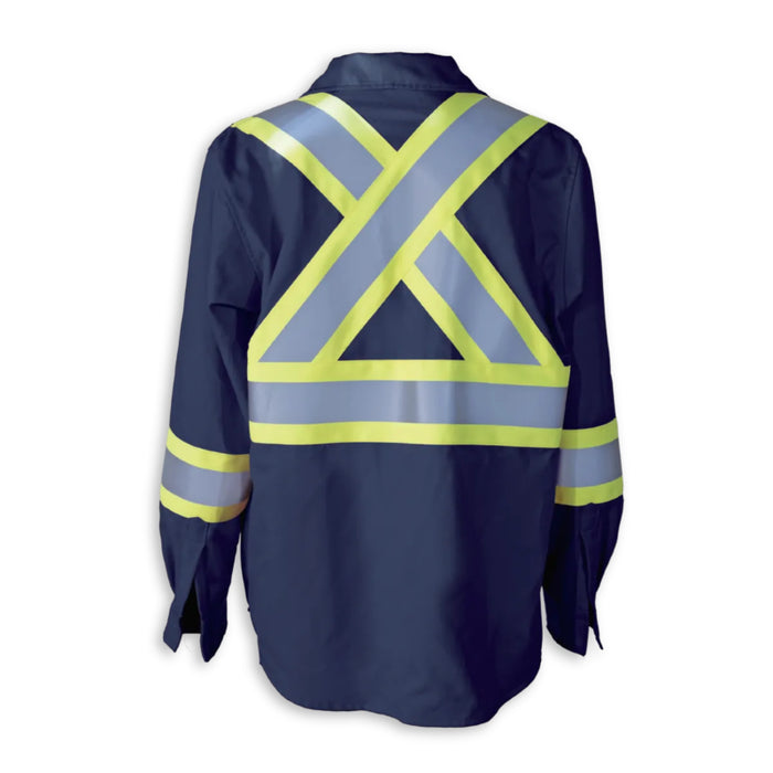Big K Clothing® High Visibility Flame Resistant Safety Shirt - BK555FRI-4