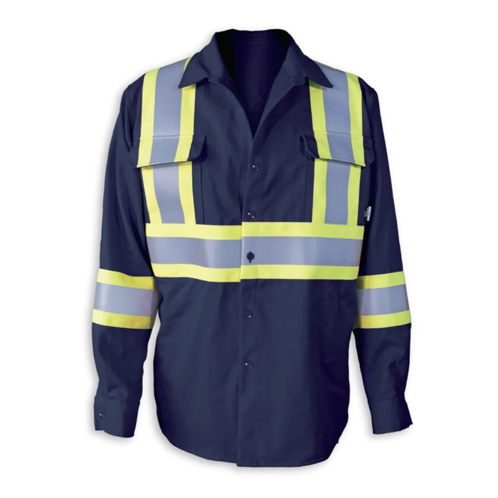 Big K Clothing® High Visibility Flame Resistant Safety Shirt - BK555FRI-4