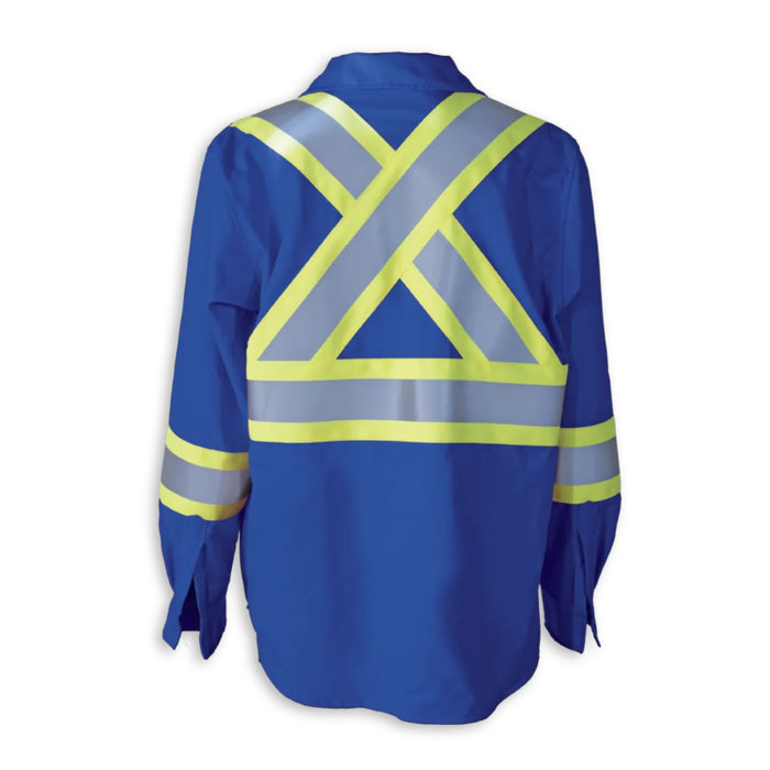 Big K Clothing® High Visibility Flame Resistant Safety Shirt - BK555FRI-4