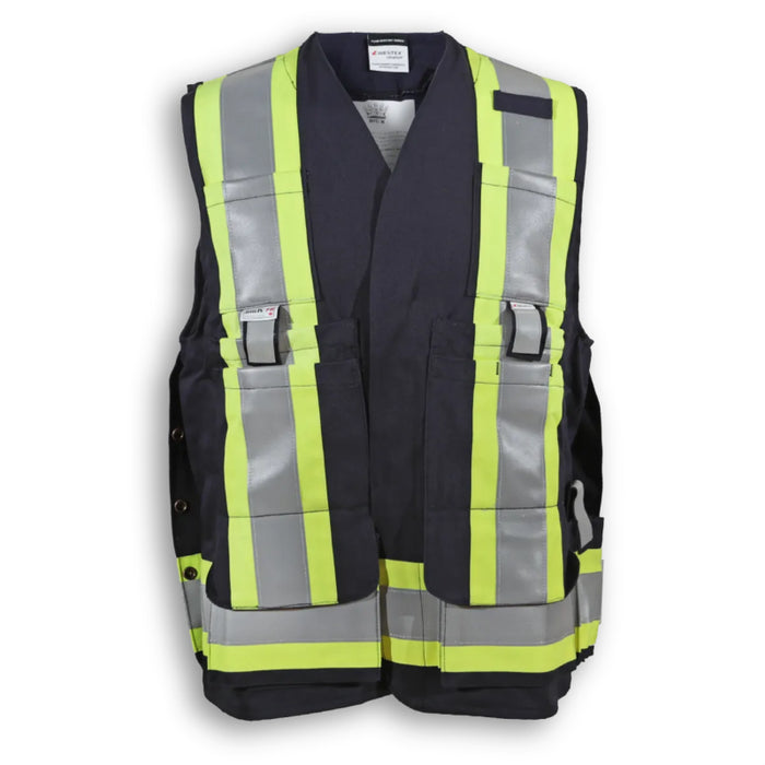 Big K Clothing® High Visibility Flame Resistant Ultrasoft Surveyor Safety Vest - BK305FRI