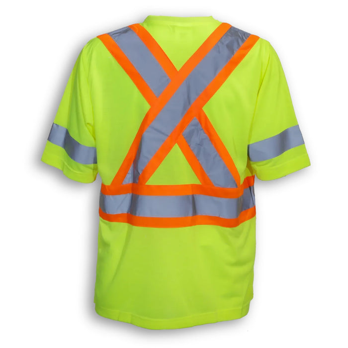 Big K Clothing® High Visibility Poly/Cotton Safety T-Shirt - BK200