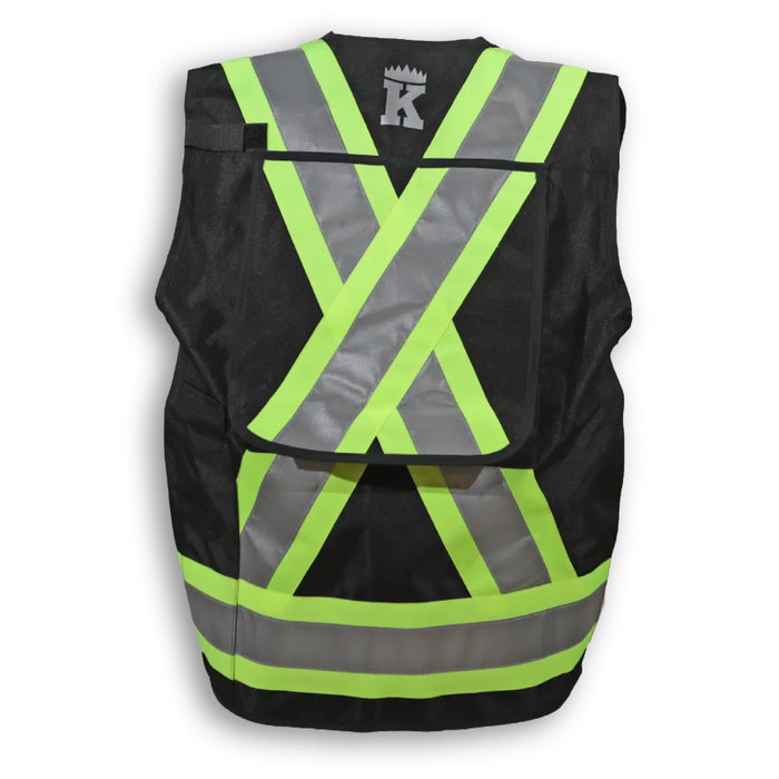 Big K Clothing® High Visibility Poly/Cotton Surveyor Safety Vest - BK305