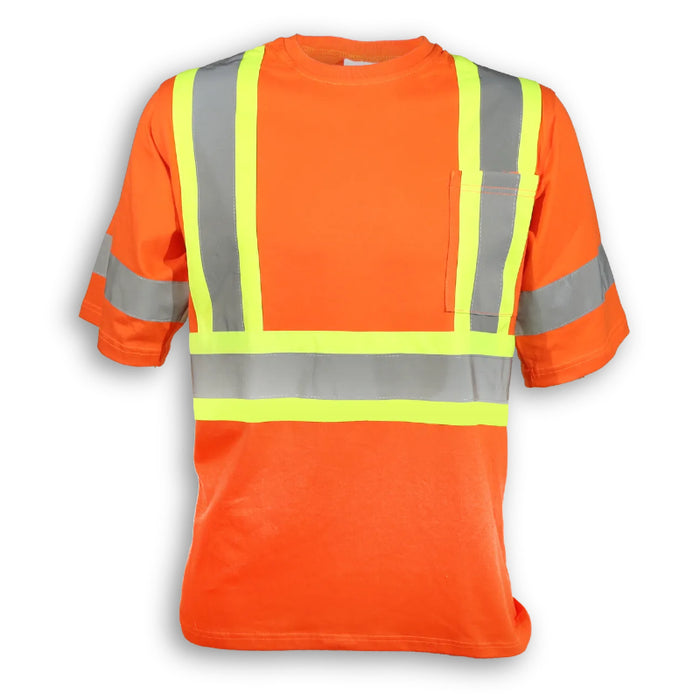 Big K Clothing® High Visibility Poly Moisture Wicking Safety T-Shirt - BK200X