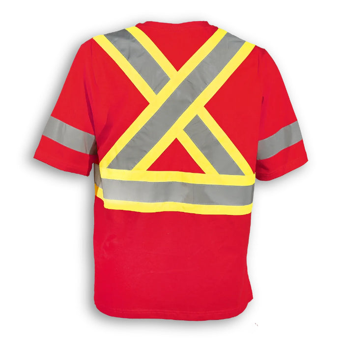 Big K Clothing® High Visibility Poly Moisture Wicking Safety T-Shirt - BK200X