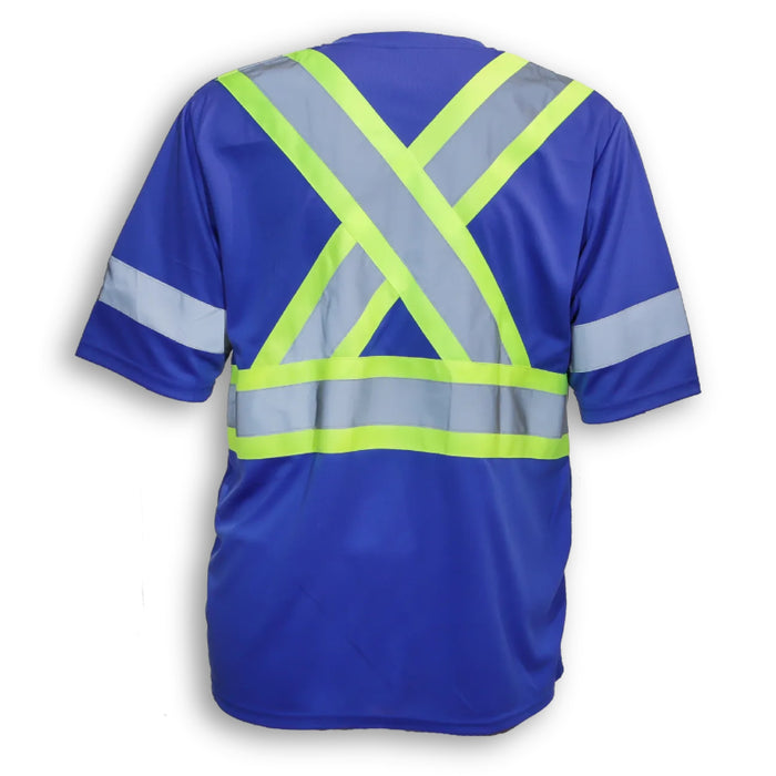 Big K Clothing® High Visibility Poly Moisture Wicking Safety T-Shirt - BK200X