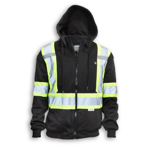 Big K Clothing® High Visibility Polyester Heated Safety Hoodie - BK3558