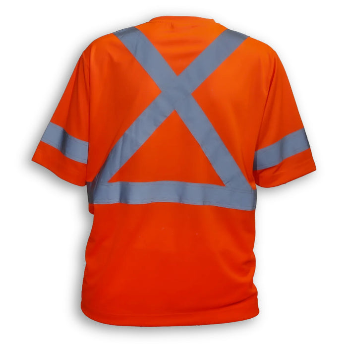 Big K Clothing® High Visibility Soft Polyester Safety T-Shirt - BK5912