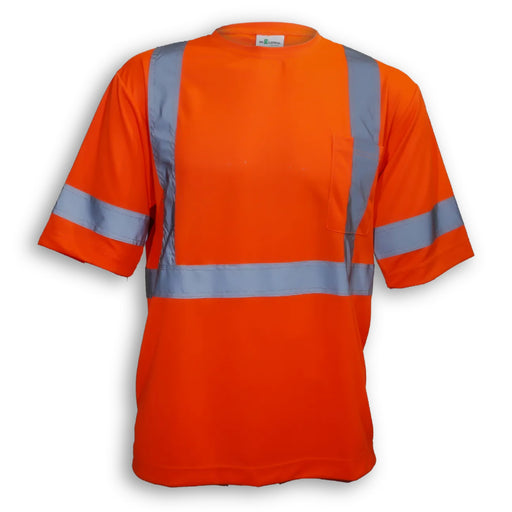 Big K Clothing® High Visibility Soft Polyester Safety T-Shirt - BK5912