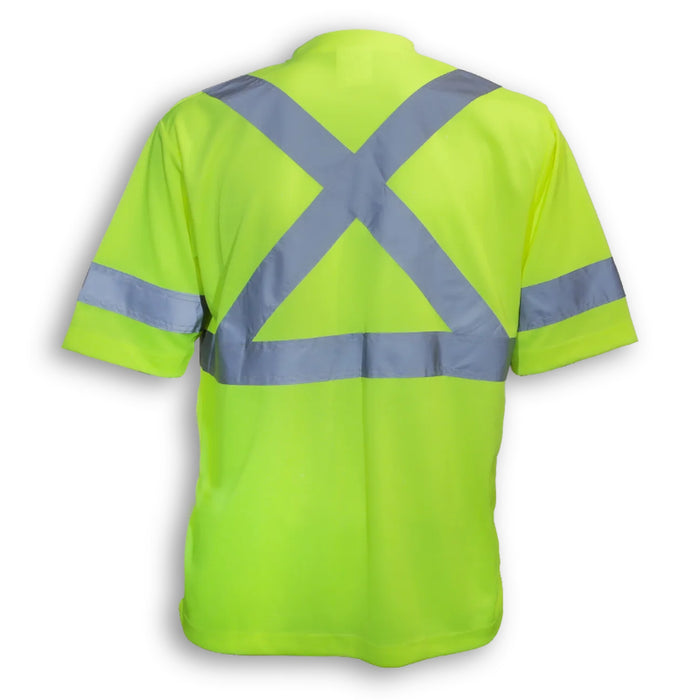 Big K Clothing® High Visibility Soft Polyester Safety T-Shirt - BK5912