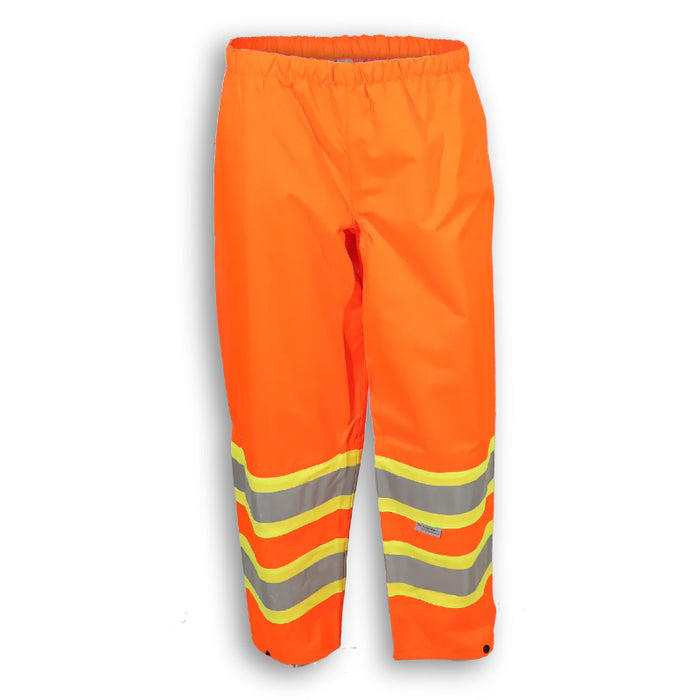 Big K Clothing® High Visibility 300 Denier Polyester Rain Pants - BK804