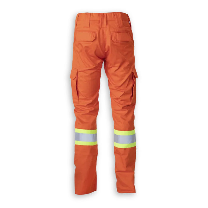 Big K Clothing® Woman’s High Visibility Polyester/Cotton Cargo Safety Pant - BK908-W