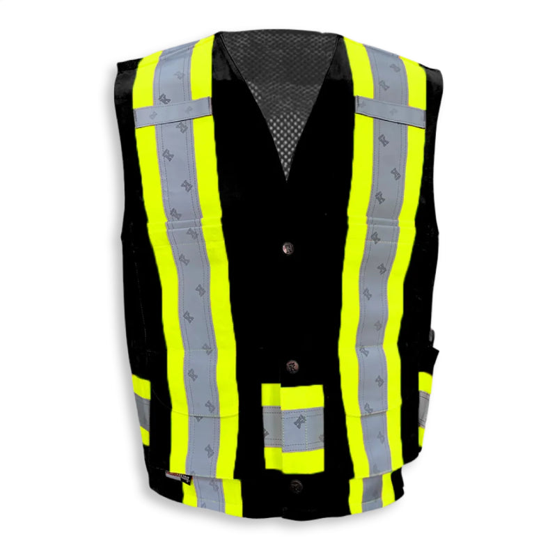 Big K Clothing® High Visibility Supervisor Safety Vest with 100% Cotto ...