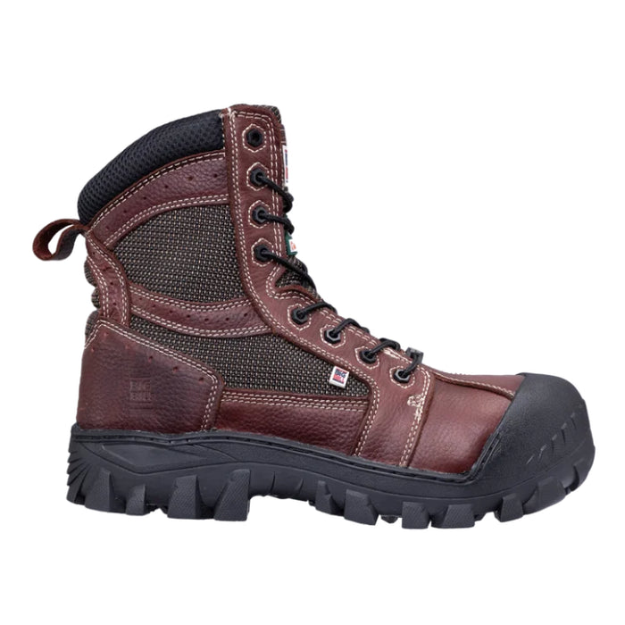 Big Bill®  8" Big Breeze Metal Free Work Boots - Brown - BB5014