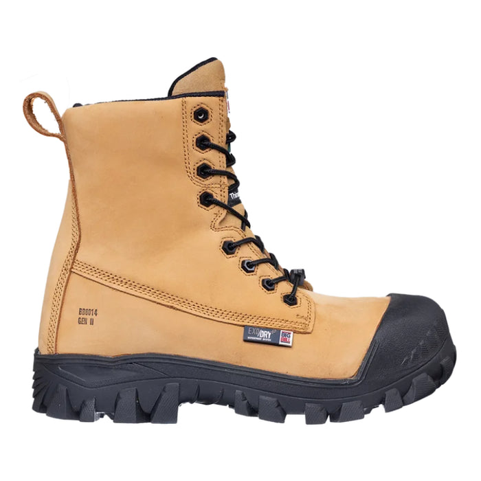 Big Bill® 8" Traction 4X4 Waterproof  Metal Free Work Boots - BB6014