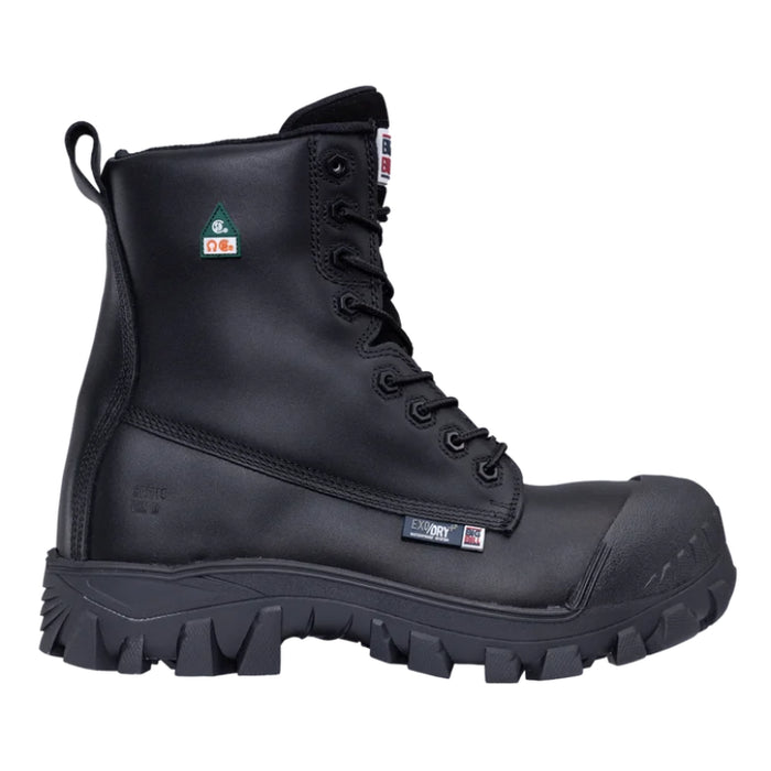 Big Bill® 8" Traction 4X4 Waterproof  Metal Free Work Boots - BB6014