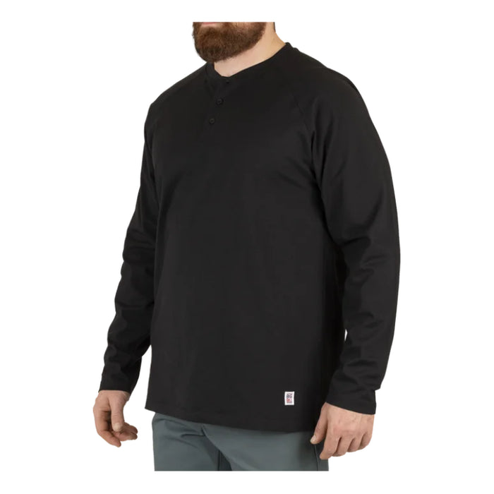 Big Bill® Heavyweight Long Sleeve Henley Work T-shirt - CK15