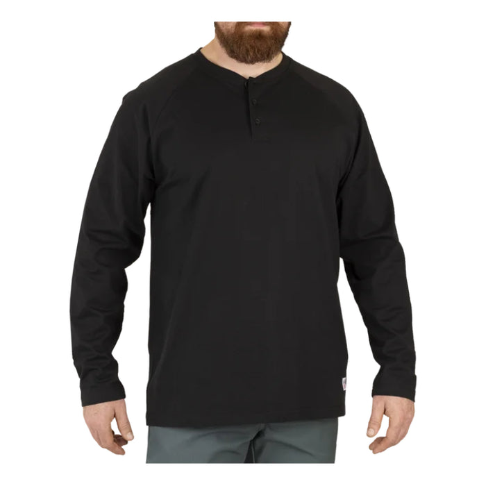 Big Bill® Heavyweight Long Sleeve Henley Work T-shirt - CK15