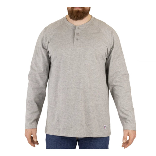 Big Bill® Heavyweight Long Sleeve Henley Work T-shirt - CK15