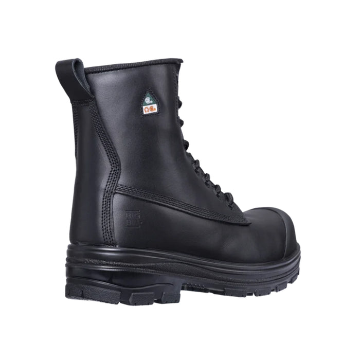 Big Bill® Men's Original 8" Black Full Grain Leather Work Boots - Black - BB5000
