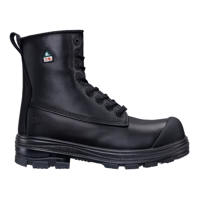 Big Bill® Men's Original 8" Black Full Grain Leather Work Boots - Black - BB5000