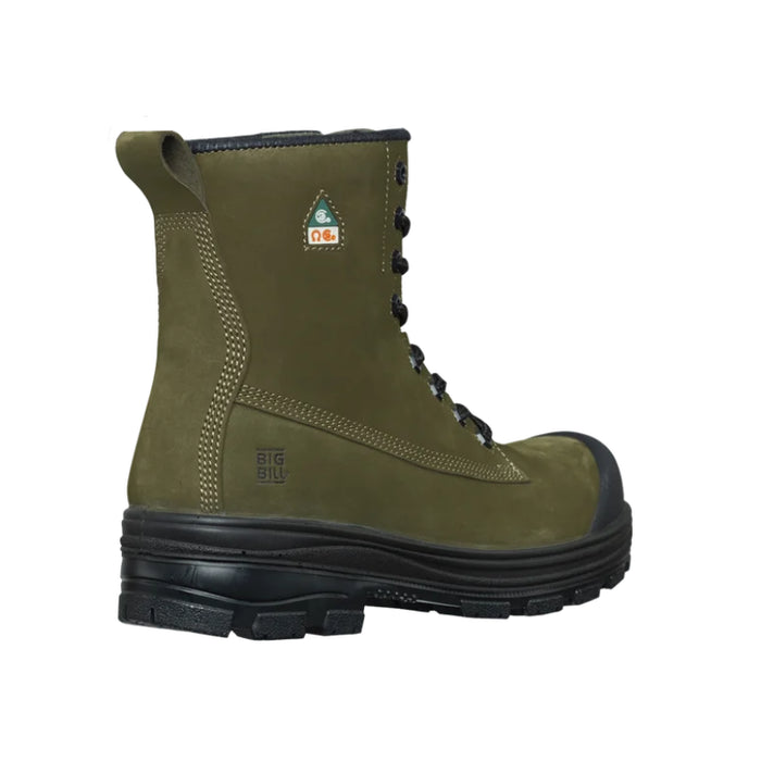 Big Bill® Men’s Original 8" Metal Free Work Boots - Olive Green - BB5040