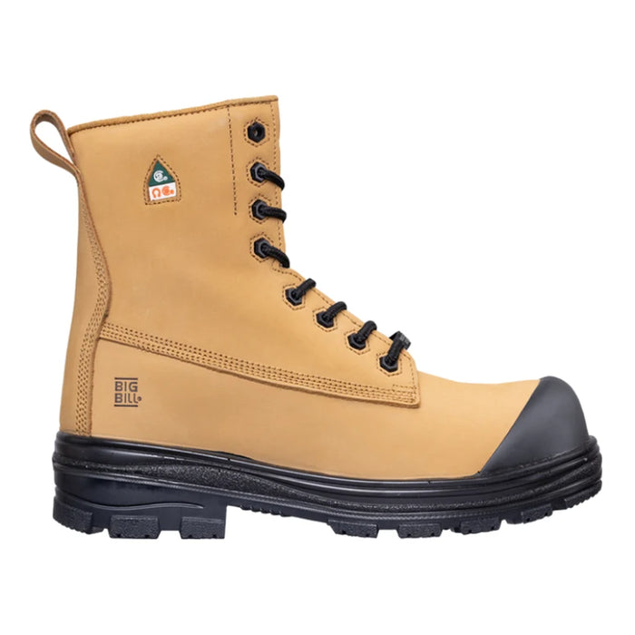 Big Bill® Men's Original 8" Tan Nubuck Leather  Work Boots - BB5010