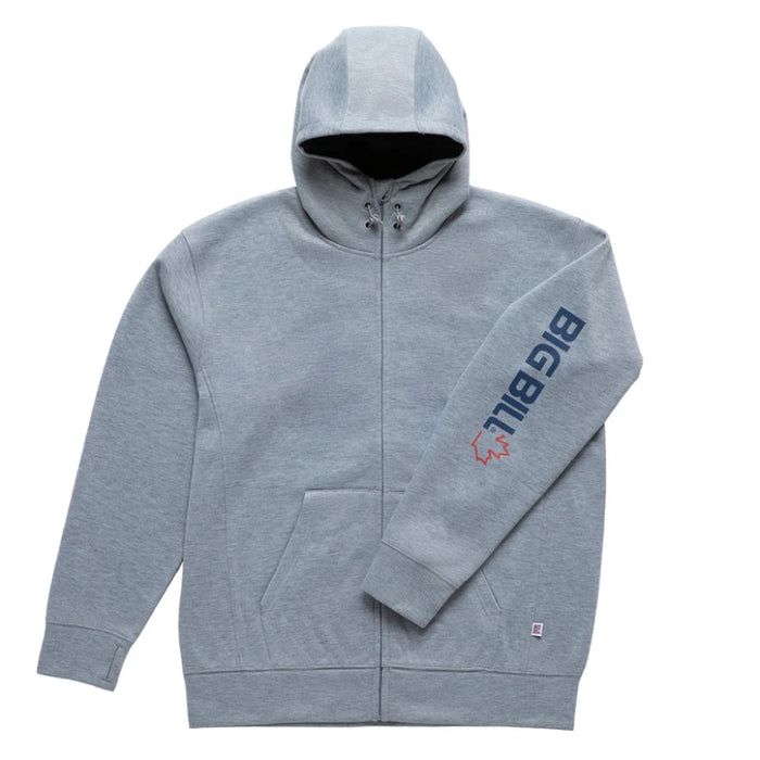 Big Bill® Technical Fleece Full-Zip Hoodie with Graphic Logo - BBFL90
