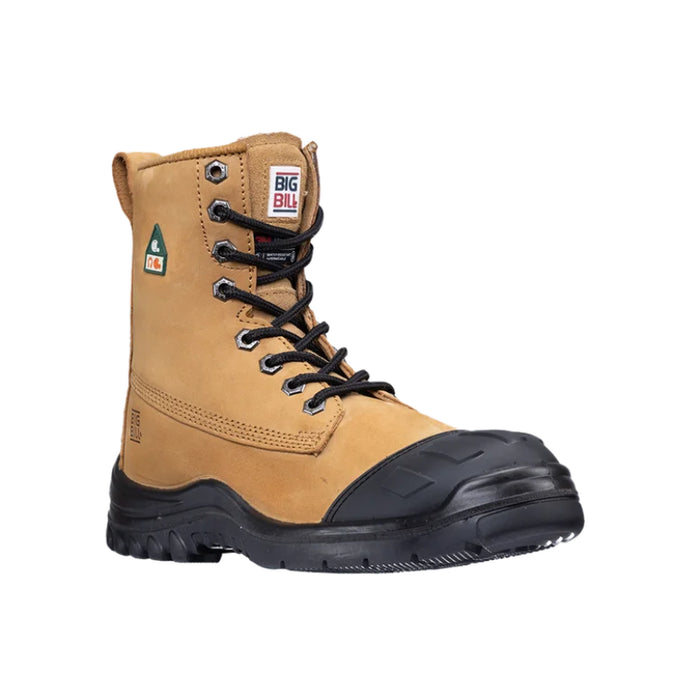 Big Bill® Women's Original 8" Tan Nubuck Leather Work Boots - BB5010W