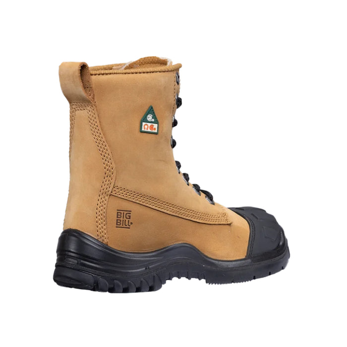 Big Bill® Women's Original 8" Tan Nubuck Leather Work Boots - BB5010W