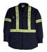 Big Bill Flame Resistant Long-Sleeve Flashtrap® Ventilated Shirt with Reflective Material - 1115US7