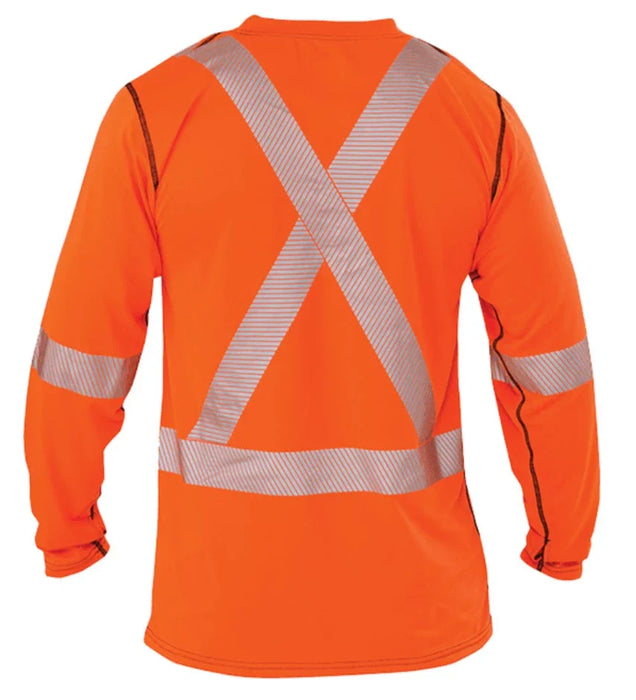 Big Bill High Visibility Long-Sleeve Athletic Performance T-shirt - RT55HVK5