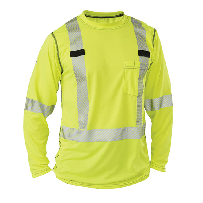 Big Bill High Visibility Long-Sleeve Athletic Performance T-shirt - RT55HVK5