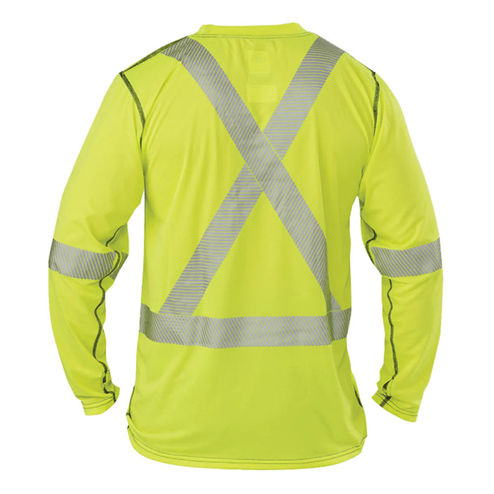 Big Bill High Visibility Long-Sleeve Athletic Performance T-shirt - RT55HVK5