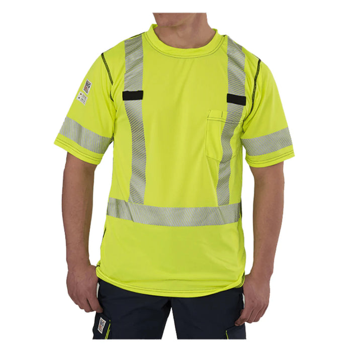 Big Bill High Visibility Short-Sleeve Athletic Performance T-shirt - RT54HVK5